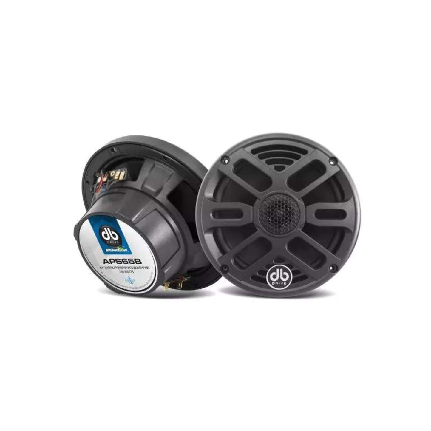 DB Drive Marine / Powersports Speakers No Color & RGB (8" - 125W RMS - 4 Ohm - Pair)