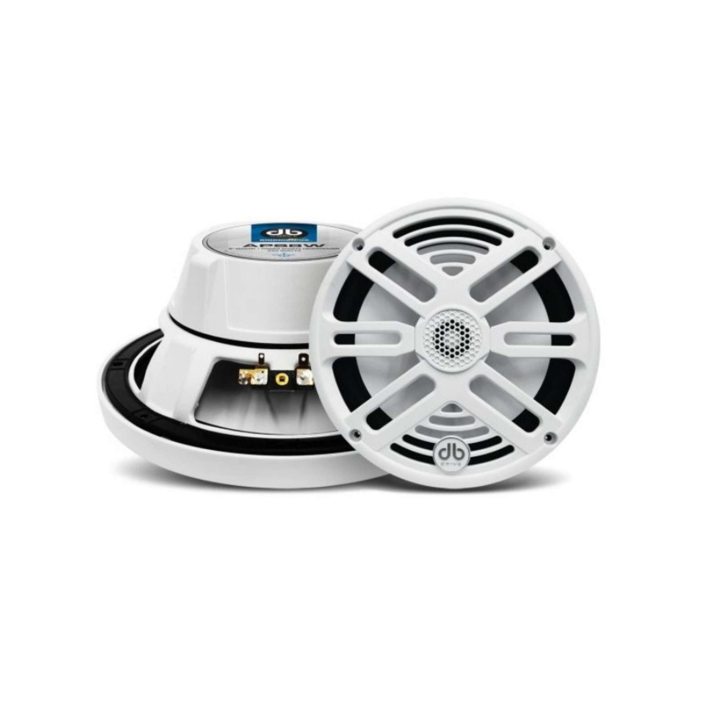 DB Drive Marine / Powersports Speakers No Color & RGB (8" - 125W RMS - 4 Ohm - Pair)