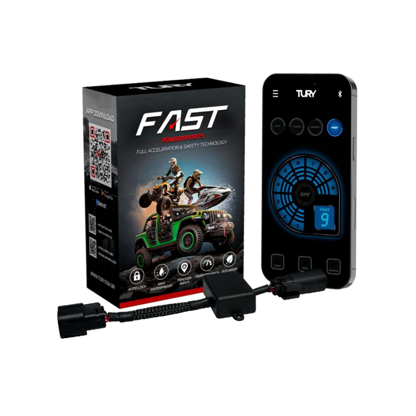 FAST IP Throttle Response Controller / Anti-Theft Device - IP Rated 3.3F