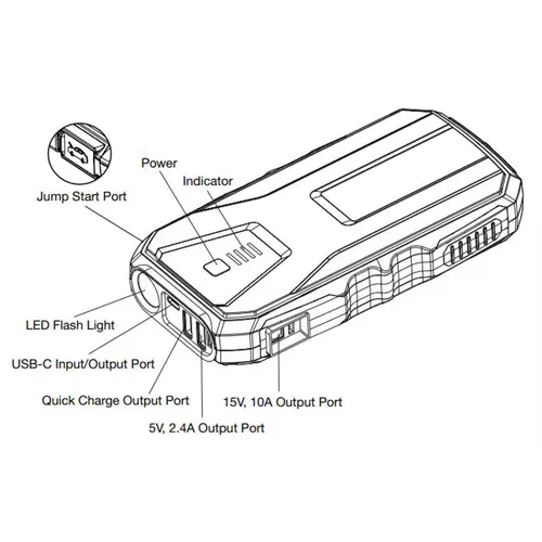XS Power PowerBANK (13,000mAh - Performance)
