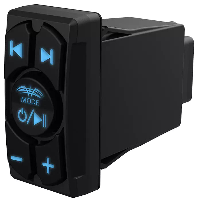 Dash / Panel Mount Marine Bluetooth Receiver (Rocker Switch Size)